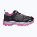 Detská trekingová obuv CMP Kiruna Fitgo grey/fuxia 8
