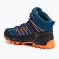 Juniorská trekkingová obuv CMP Rigel Mid bluesteel / flame 3