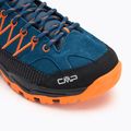 Juniorská trekkingová obuv CMP Rigel Mid bluesteel / flame 7