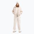 Dámska bunda EA7 Emporio Armani Train Contemporary Šport Teddy white sand 2