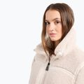Dámska bunda EA7 Emporio Armani Train Contemporary Šport Teddy white sand 4