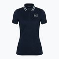 Dámske tričko EA7 Emporio Armani Golf Pro Polo Damier armani blue