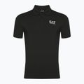 Pánske tričko EA7 Emporio Armani Train Visibility Polo black