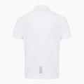 Pánske tričko EA7 Emporio Armani Core Identity Polo white / silver logo 2