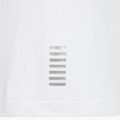 Pánske tričko EA7 Emporio Armani Core Identity Polo white / silver logo 5