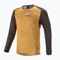 Alpinestars pánsky cyklistický dres Alps 6.0 V2 LS Jersey yellow 1763821/4010