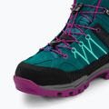 Detské trekové topánky CMP Rigel Mid lake/pink fluo 7