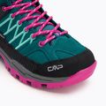 Juniorská trekkingová obuv CMP Rigel Mid lake / pink fluo 7