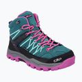 Juniorská trekkingová obuv CMP Rigel Mid lake / pink fluo 8