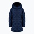Detská páperová bunda CMP G Coat Fix Hood tmavomodrá 32Z1145/M928