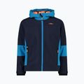 Detská softshell bunda CMP Fix Hood tmavomodrá 3A94/1NM 8