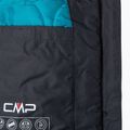 Pánska hybridná bunda CMP Fix Hood tmavošedá 32Z1847/U423 4