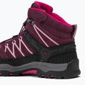 Detské trekové topánky CMP Rigel Mid Wp bordová 3Q12944/05HM 11