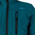 Pánska softshell bunda CMP modrá 3A1787N/M916 3