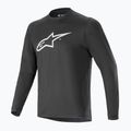 Pánske cyklistické tričko Alpinestars A-Dura Astar s dlhým rukávom čierne