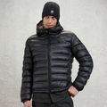 Pánska bunda Blauer USA Charles black inside mist grey 2