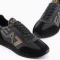 Obuv EA7 Emporio Armani Black & White Vintage triple black/ gold 4