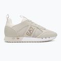 Topánky EA7 Emporio Armani Black & White Laces silver birch/gold 2