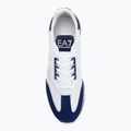 Topánky EA7 Emporio Armani Black & White Vintage white/medieval blu 5