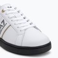 Topánky EA7 Emporio Armani Classic Logo white/gold/black 7