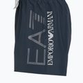 Pánske plavecké šortky EA7 Emporio Armani s nadrozmerným logom armani blue / silver 3