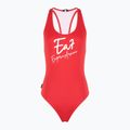 Dámske jednodielne plavky EA7 Emporio Armani Maxi Logo One Piece racing red
