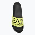 EA7 Emporio Armani Vodné športy Visibility yellow flueo / black žabky 5