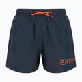 Pánske plavecké šortky EA7 Emporio Armani Extended Logo Boxer armani blue / tangerine tango
