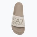 EA7 Emporio Armani Water Sports Visibility žabky cobblestone / silver birch 5