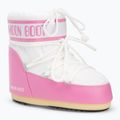 Dámske snehule Moon Boot Icon Low Nylon pink/white