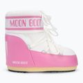 Dámske snehule Moon Boot Icon Low Nylon pink/white 2