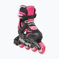 Detské korčule s chráničmi Rollerblade Microblade Combo Jr black/pink 2