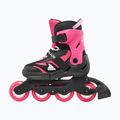 Detské korčule s chráničmi Rollerblade Microblade Combo Jr black/pink 3