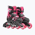 Detské korčule s chráničmi Rollerblade Microblade Combo Jr black/pink 6