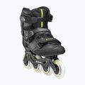 Pánske kolieskové korčule Rollerblade Crossfire LX black/lime 5