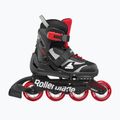 Detské kolieskové korčule Rollerblade Microblade Jr black/red 3