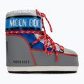 Dámske snehové topánky Moon Boot Icon Low Space Racing silver/blue/red 2