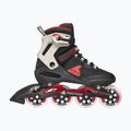 Pánske kolieskové korčule Rollerblade Macroblade 84 black/sand/red 2