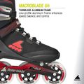 Pánske kolieskové korčule Rollerblade Macroblade 84 black/sand/red 9