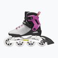 Dámske kolieskové korčule Rollerblade Macroblade 84 W light grey/violet/orange 3