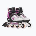 Dámske kolieskové korčule Rollerblade Macroblade 84 W light grey/violet/orange 4