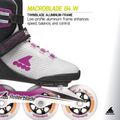 Dámske kolieskové korčule Rollerblade Macroblade 84 W light grey/violet/orange 10