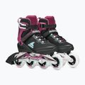Dámske kolieskové korčule Rollerblade Macroblade 84 W black/burgundy/ocean green 4