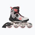 Dámske kolieskové korčule Rollerblade Macroblade 90 Boa W grey/amethyst rose 2