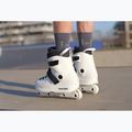 Pánske kolieskové korčule Rollerblade Blank Canvas white 9