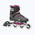 Dámske kolieskové korčule Rollerblade Macroblade 90 W black/burgundy/ocean green