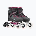 Dámske kolieskové korčule Rollerblade Macroblade 90 W black/burgundy/ocean green 4