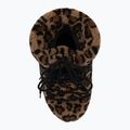 Dámske snehule Moon Boot Icon Low Fleece Leopard cognac/cocoa 5