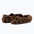Dámske papuče Moon Boot Fleece Ballerina Leopard cognac/cocoa 2