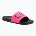 EA7 Emporio Armani Water Sports Visibility žabky pink fluo / black